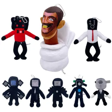 Skibidi Toilet Plush Stuffed Doll Toys Toiletman TVman Speakerman Audio Kid  Gift