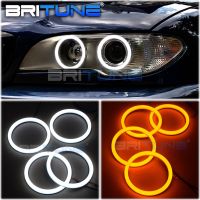 ผ้าฝ้าย Light Angel Eyes Tuning สำหรับ BMW E46 Coupe Convertible 325ci 330ci Xenon เลนส์ไฟหน้าไฟเลี้ยว DRL Halo รถอุปกรณ์เสริม