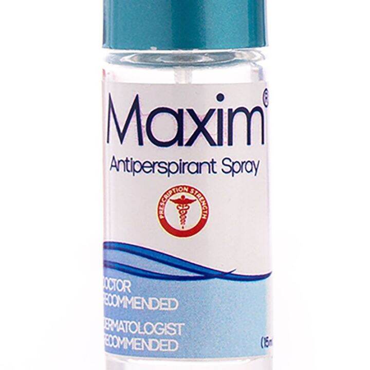 MAXIM ANTIPERSPIRANT Deodorant Spray, obat ketiak Basah & Hyperhidrosis