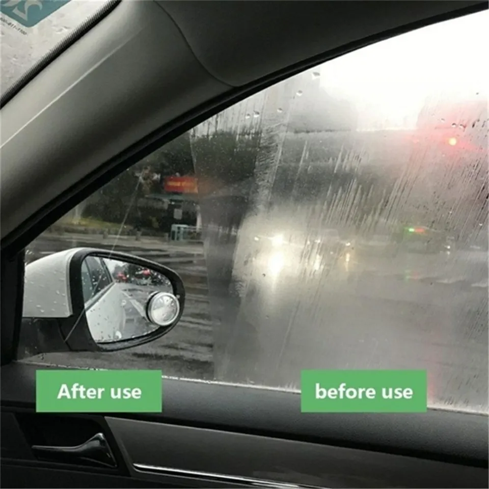 20ML Anti Fog Agent Super Hydrophobic Car Cleaner Water Fog Repellent Spray  Car Windshield Glass Liner Repellent Agent Rearview Rain Repellent