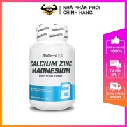 Hỗ Trợ Xương Khớp Calcium Zinc Magnesium BioTechUSA Hộp 100 Viên