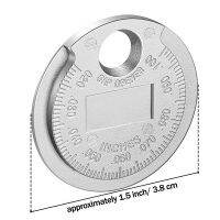 Spark Plug Gap Gauge เครื่องมือวัดเหรียญประเภท0.6-2.4มม. Range Spark Plug Gage Gap เครื่องมือวัด Feeler【fast】