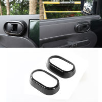 รถที่จับประตูด้านในชามสติกเกอร์ตกแต่งสำหรับ Jeep Wrangler JK 2007 2008 2009 2010 24ประตูรถอุปกรณ์ตกแต่งภายใน