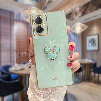 Yogcome เคสมือถือใหม่ VIVOY36เคส4G VIVO Y27 Y78 4G 5G นิ่มแฟชั่น Electroplated น่ารักกล้องการ์ตูนฝาปิดเลนส์ VIVOY27 5G