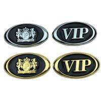 Sticker VIP Car ใหม่ JP Car Side Mark ป้ายโลหะรถ 3D บุคลิกภาพสามมิติความคิดสร้างสรรค์ปกรอยขีดข่วน Retrofit ติดฉลาก