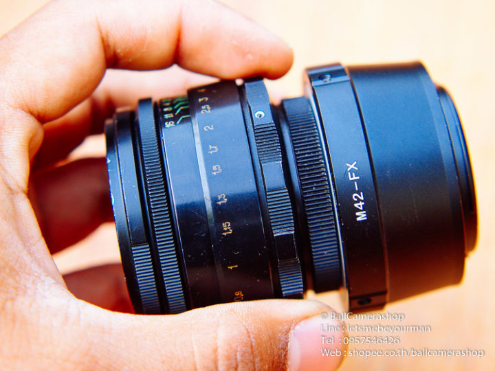 for-fujiflim-mirrorless-ขายเลนส์ละลายโบเก้หมุน-classic-helios-44-2-serial