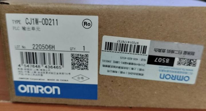 omron-cj1w-od211-cj-seriesยูนิต-เอาต์พุต-cj1w-oc