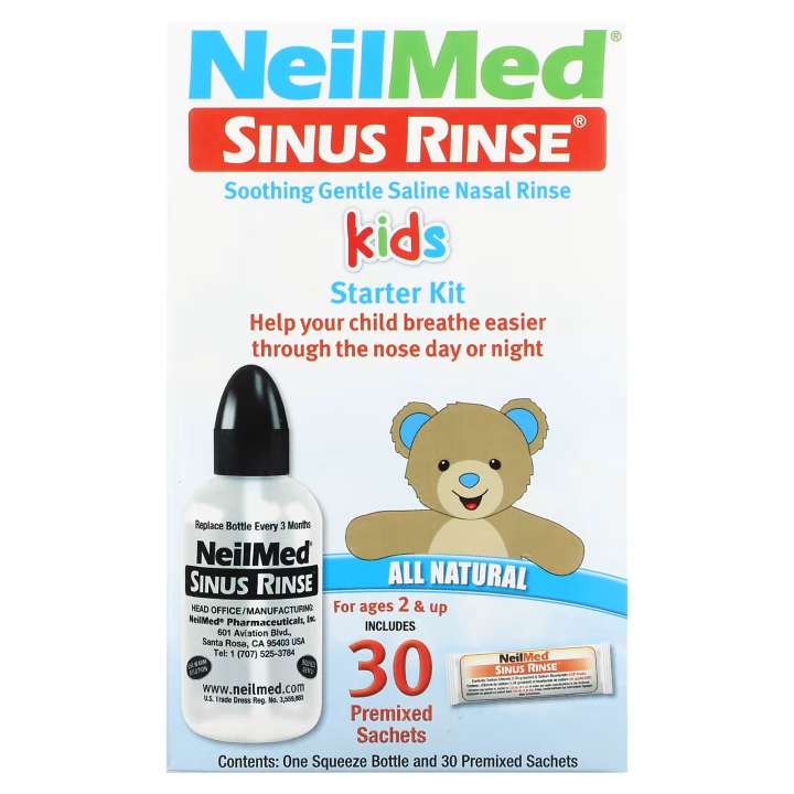 NeilMed, Kids, Sinus Rinse Starter Kit, For Ages 2 & Up, 1 Kit | Lazada PH