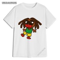 New Cartoon Rasta Reggae Afro 100% Cotton T-Shirt  Hot Sale Mens Spot T-Shirts