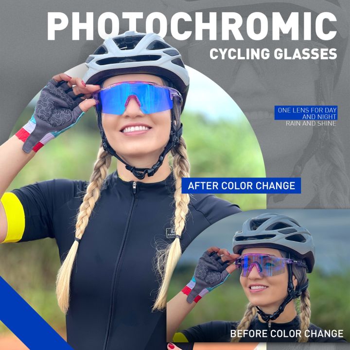 kapvoe-แว่นตากันแดดปั่นจักรยานแว่นตาปั่นจักรยาน-uv400กรอบแว่นสายตาสั้นในตัวแว่นตาขี่จักรยานผู้ชายแว่นตากีฬา-mtb-สำหรับกลางแจ้ง