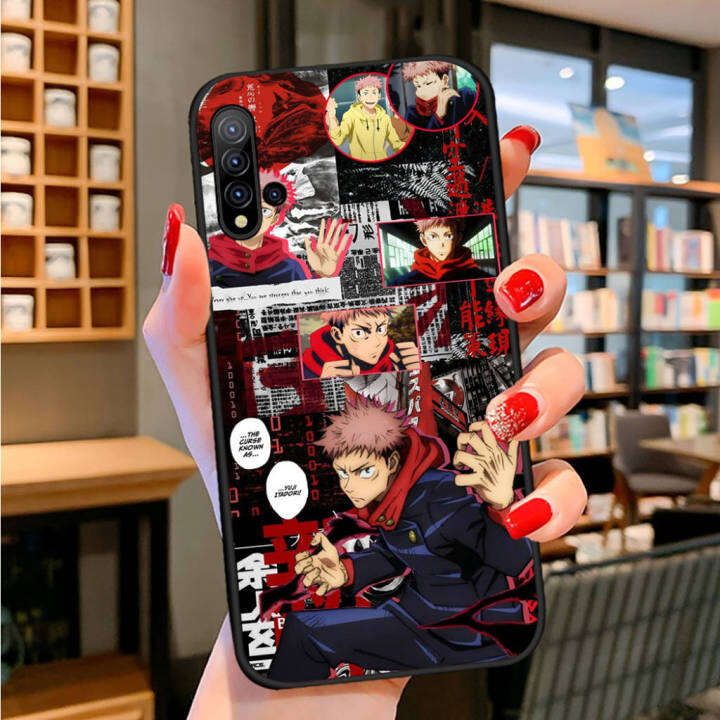 ttl38-jujutsu-kaisen-gojo-อ่อนนุ่ม-high-quality-ซิลิโคน-tpu-phone-เคสโทรศัพท์-ปก-หรับ-realme-xt-x2-a5-2-3-5-5s-5i-6-6i-7-7i-8-8s-8i-9-9i-pro-plus-x-lite