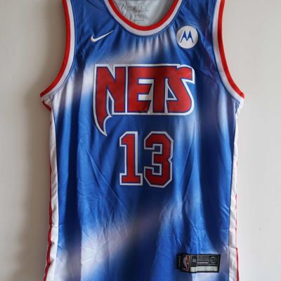 Ready Stock High Quality NBA͛ Nets No. 11 Carey Irving No. 13 Harden No. 7 Durant Jersey City Basketball Suit