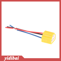 yidibai H4 9003ลวดเซรามิกสำหรับการเดินสายไฟหัวรถปลั๊กซ็อกเก็ตสำหรับควบคุมหลอดไฟรถยนต์