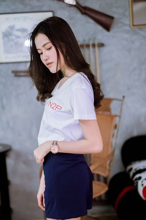 กางเกงขาสั้นผ้าฮานาโกะ