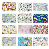 110x158 CM Nappy Urine Pad Sheet Mattress Changing Mat Bedding Baby Waterproof Reusable Infant Cartoon Cotton Diaper Cover