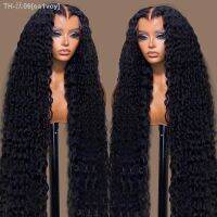 30 Inch 13x4 Wate Wave Lace Frontal Wig Remy 360 Transparent HD Lace Frontal Deep Curly Human Hair Wigs For Women PrePlucked [ Hot sell ] ea1voy