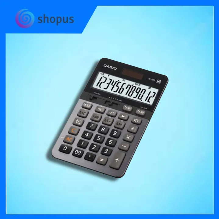 Casio Heavy Duty Calculator - 12 Digits, Tax Calculation, Solar ...