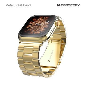 พร้อมส่ง-สายนาฬิกา-apple-watch-galaxy-watch-สายสแตนเลสแบบข้อต่อ-goospery-watch-metal-band-sาคาต่อชิ้น-เฉพาะตัวที่ระบุว่าจัดเซทถึงขายเป็นชุด