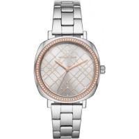 นาฬิกาข้อมือผู้หญิง MICHAEL KORS Nia Silver Tone Stainless Steel Bracelet Ladies Watch MK3988