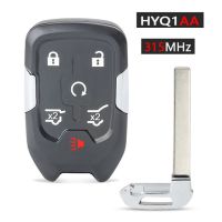 Keyecu Hyq1ea 315Mhz/433Mhz Hyq1aa/สมาร์ทกุญแจรีโมท6ปุ่มสำหรับ Chevrolet Tahoe Gmc Yukon Xl-