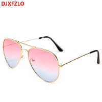 DJXFZLO Brand Designer fashion gradient sunglasses men and sunglasses women retro colorful sunglasses trend Oculos de sol