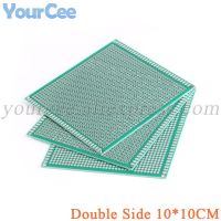 2pcs 10*10cm Double Side Prototype PCB 10X10cm diy Universal Printed Circuit Board Protoboard 100*100mm