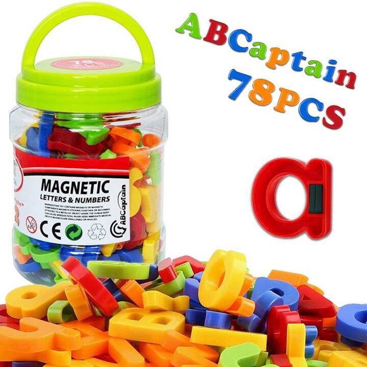 Magnetic Alphabet Letters And Numbers For Toddlers Magnets-ABC 123 ...