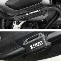 สำหรับรถจักรยานยนต์ Z900 KAWASAKI 25มม. อุปกรณ์เสริมบาร์เครื่องยนต์ขัดข้องกันชนตกแต่งบล๊อกป้องกัน Z 900 2017 2018 2019 2020 2021 2022