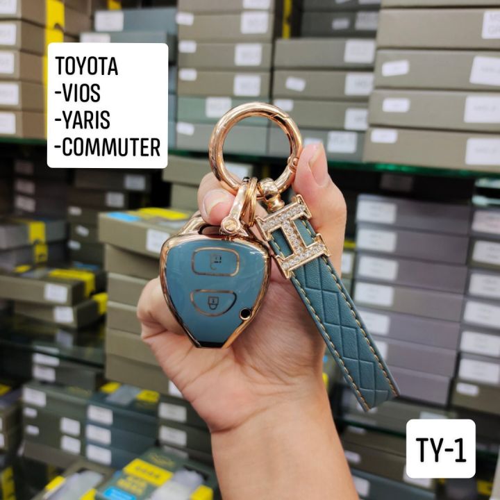 เคส-รีโมตกุญแจรถยนต์-รวมรุ่น-toyota-vios-yaris-commuter