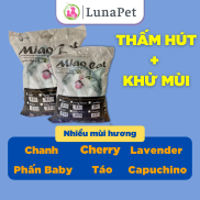 Cát vệ sinh cho mèo cát đất sét Miao Cat- 17.6L