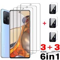 yqcx001 sell well - / 6in1 Tempered Glass For Xiaomi Mi 11i 10T 11T Pro 11 Lite 5G NE Screen Protector Camera Lens Protective Film