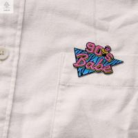 KISSCAT เข็มกลัดติดเสื้อ เข็มกลัดคนท้อง สีชมพูอมชมพู 90s Babe Barbie PIN โลหะผสมอัลลอยด์ ประณีตประณีตประณีต ตุ๊กตาบาร์บี้เคลือบเข็มกลัด สร้างสรรค์และสร้างสรรค์ ปกเสื้อคอปก อุปกรณ์เสริมเสริม