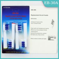 ZZOOI 4 PCS Electric Toothbrush Replacement Heads For Oral B Fit Advance Power/Pro Health/Triumph/3D Excel/Vitality Precision Clean