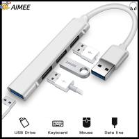 AIMEE มืออาชีพ อะแดปเตอร์ OTG ความเร็วสูง สถานีเชื่อมต่อ USB Expander ตัวแยกสัญญาณ 3USB 2.0 USB 3.0 HUB