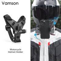 Vamson 360 Gradi Ruota Supporto Per Casco Moto คลิปต่อ Telefono Per Gopro Hero 11 10 9 Accessori