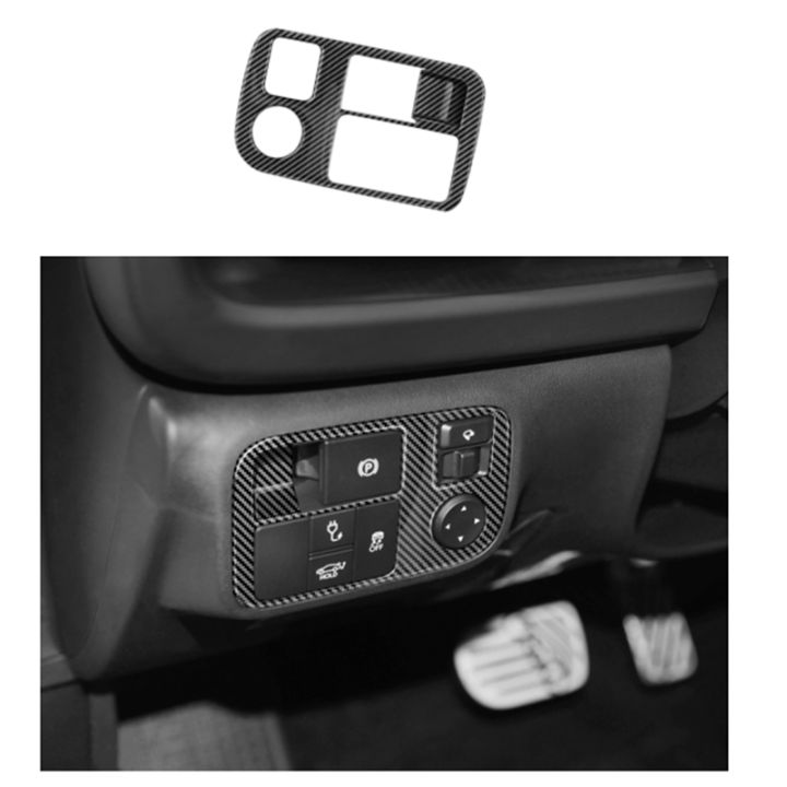 headlight-switch-button-cover-switch-button-cover-car-headlight-adjustment-frame-sticker-for-hyundai-ioniq-6-2022-2023