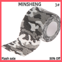 MIH ✨ COD ✨ 1PC กลางแจ้ง Camo ปืนล่าสัตว์กันน้ำตั้งแคมป์พราง Stealth DUCT Tape