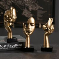 Modern Art Decor Abstract Thinker Sculpture Living Room Decoration Desk Office Decor Resin Ornaments Christmas Decoration Gift