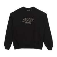 OUTLINE LOGO SWEATSHIRT (INK BLACK)