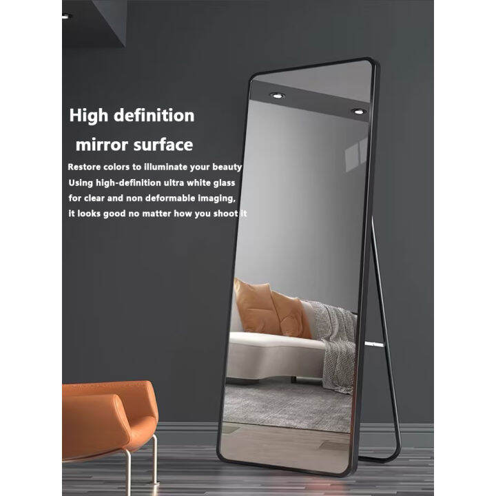 DFYCOOL Full body mirror bedroom mirror wall mounted mirror floor