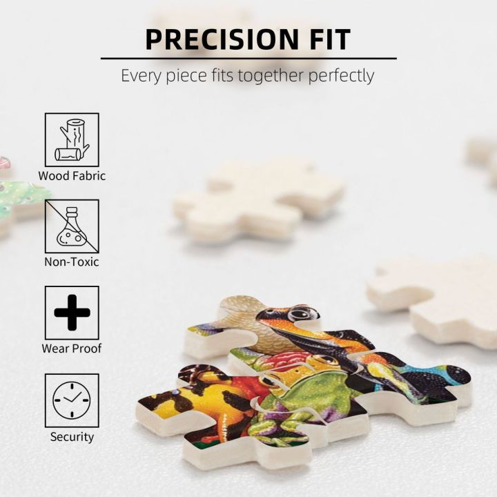 frog-business-wooden-jigsaw-puzzle-500-pieces-educational-toy-painting-art-decor-decompression-toys-500pcs