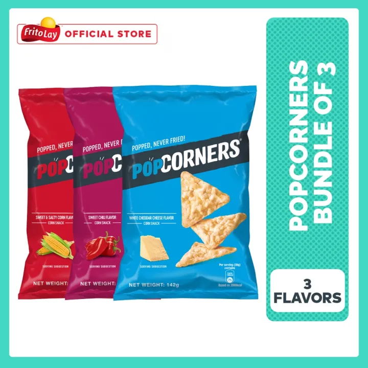 PopCorners Bundle (All 3 Flavors) Lazada PH