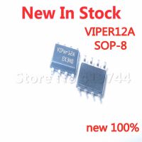 5PCS/LOT VIPER12A SOP-8 SMD VIPER12ASTR-E SOP8 switching power supply chip  In Stock NEW original IC