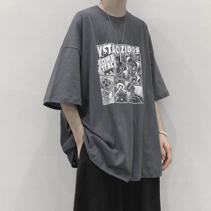 size-s-8xl-เสื้อยืดแขนสั้นลายการ์ตูนญี่ปุ่นสําหรับผู้ชาย-unisex