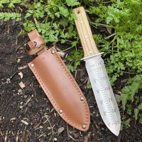 Garden Cutter Shovel Stainless Steel Professional Garden Shovel With Leather Sheath Soil-Cutter Garden Tools For Gardening