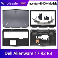 New Original For Dell Alienware 17 R2 R3 Laptop LCD back cover Front Bezel Hinges Palmrest Bottom Case A B C D Shell Metal