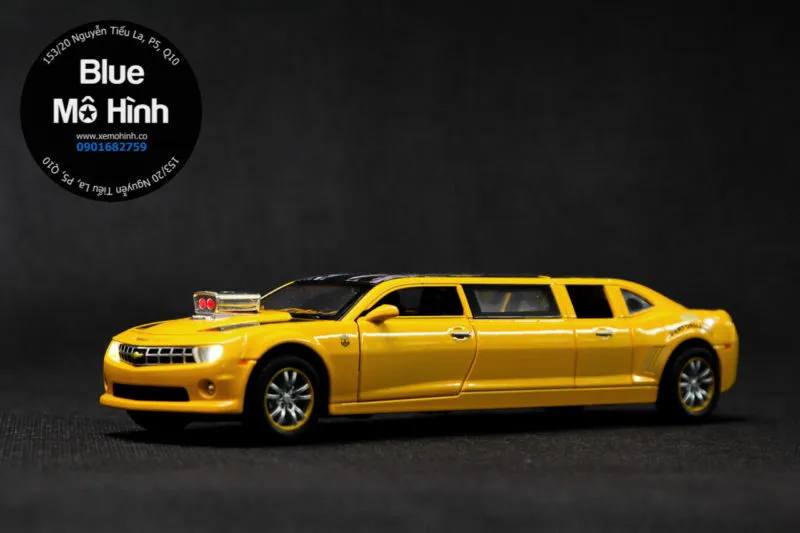 Blue mô hình | Xe mô hình Chevrolet Camaro Limousine tỷ lệ 1:32 