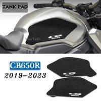 Cut™แผ่นรองถังอุปกรณ์เสริม650R สำหรับ HONDA CB650R 2019-2023แผ่นรองถังเชื้อเพลิงรถมอเตอร์ไซค์แผ่นรองเข่าป้องกันการลื่นสติกเกอร์รูปลอก