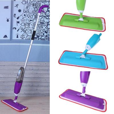 2021 New Multifunctional Hand-free Washing Flat Mop Home Wood Floor Spray Mop Spray Mop Lazy Mop Floor Mop Spray Spin