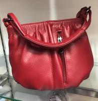 Fancy And Designer Look Red Color Plain Ladies Purse For Daily Use